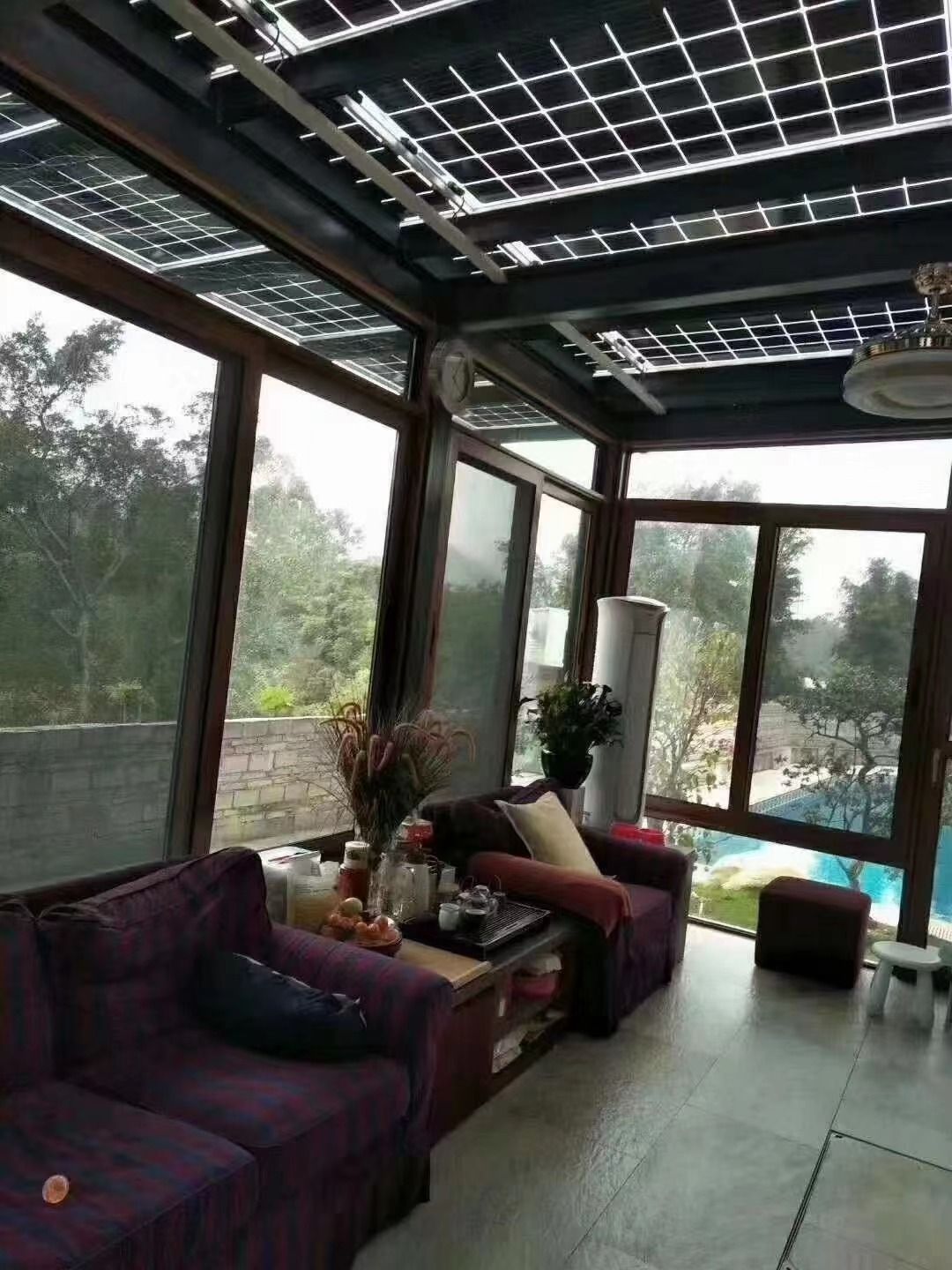 南充20kw+15kwh智能AI别墅太阳能发电系统